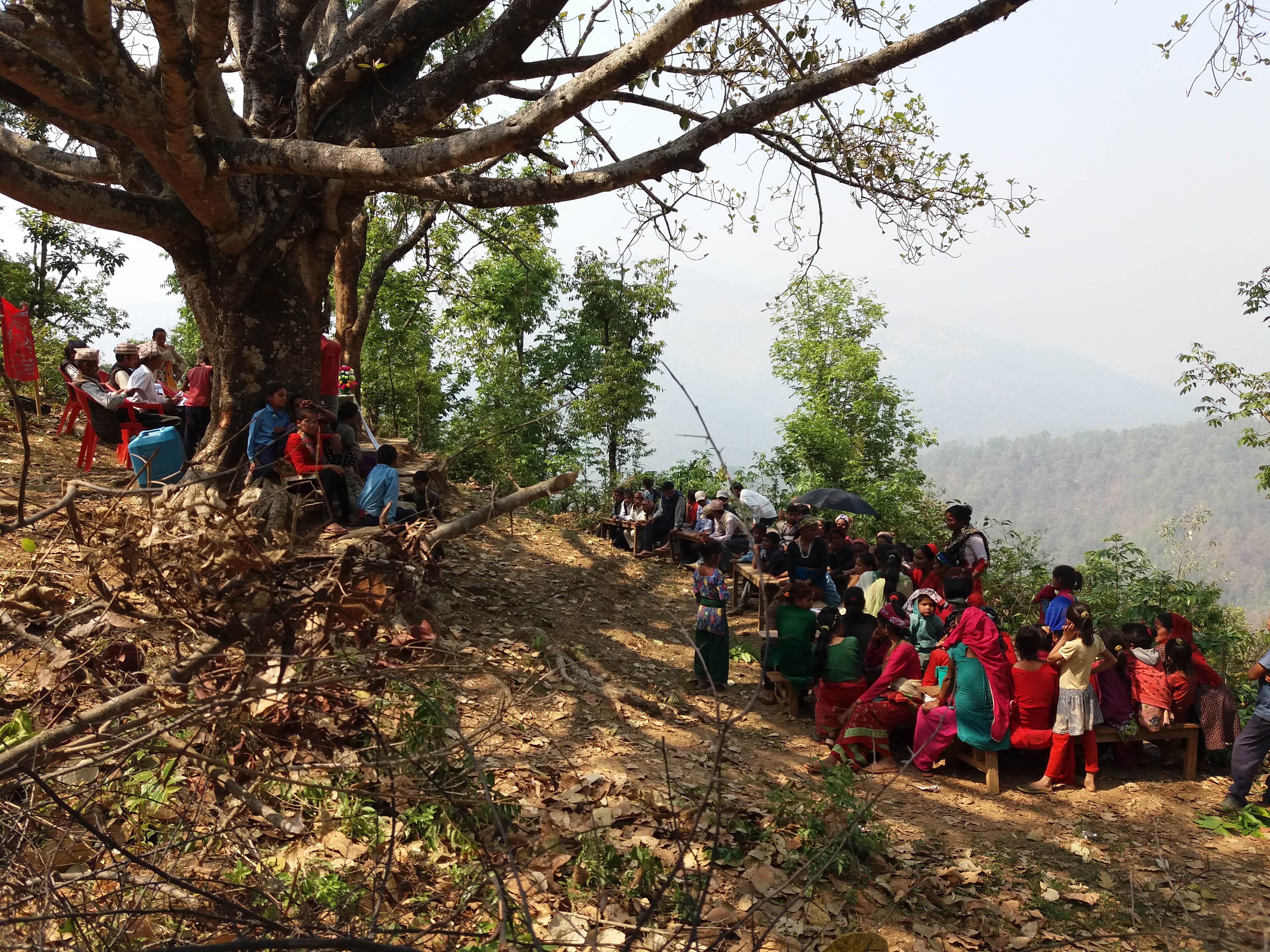 नवदुर्गा आधारभूत विद्यालयमा शैक्षिक संवाद, गुनासै गुनासा